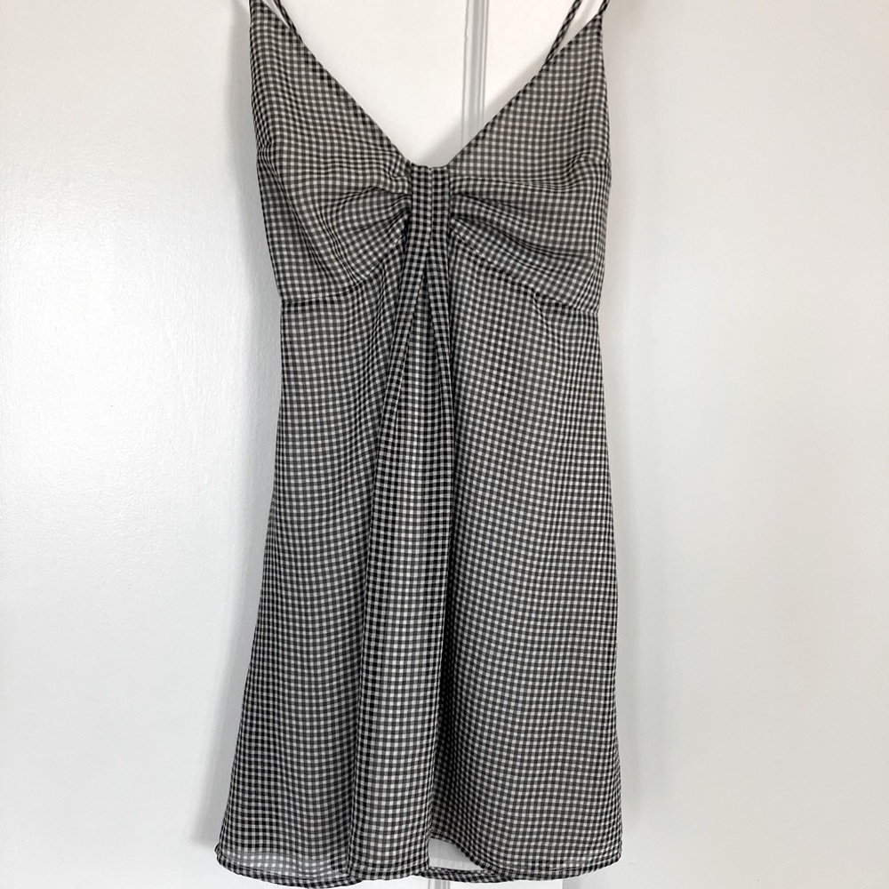 kimchi blue gingham dress Dresses | Urban Outfitters Checkered Mini Strap Cross Back bridalshowerdress Marilyn Monroe's 